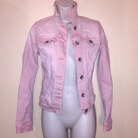 Jacket | Pink Jean Jacket - Picture 3 of 6